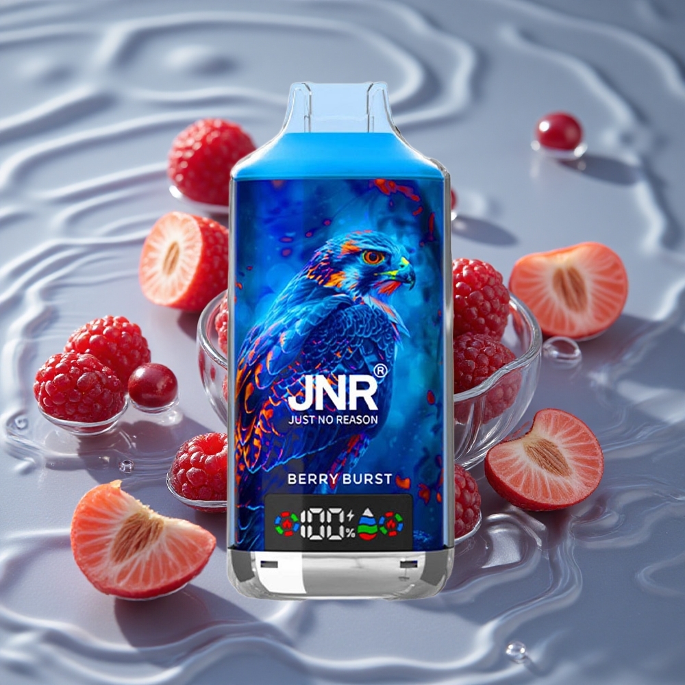 JNR Falcon X 18000 Puffs Vienkartinis Vape Uogų Sprogimas