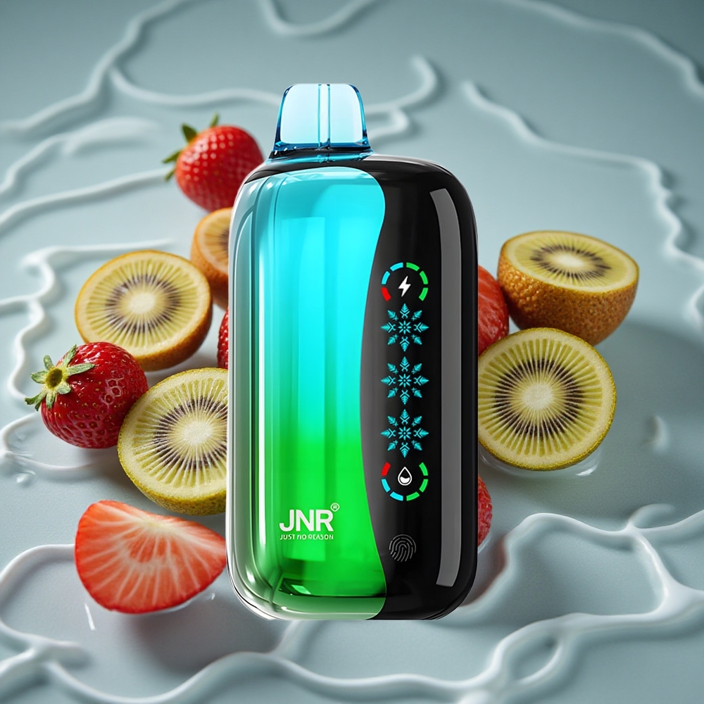 JNR Flex Ice 21000 Puffs Vienkartinis Vape Braškė-Kiwi