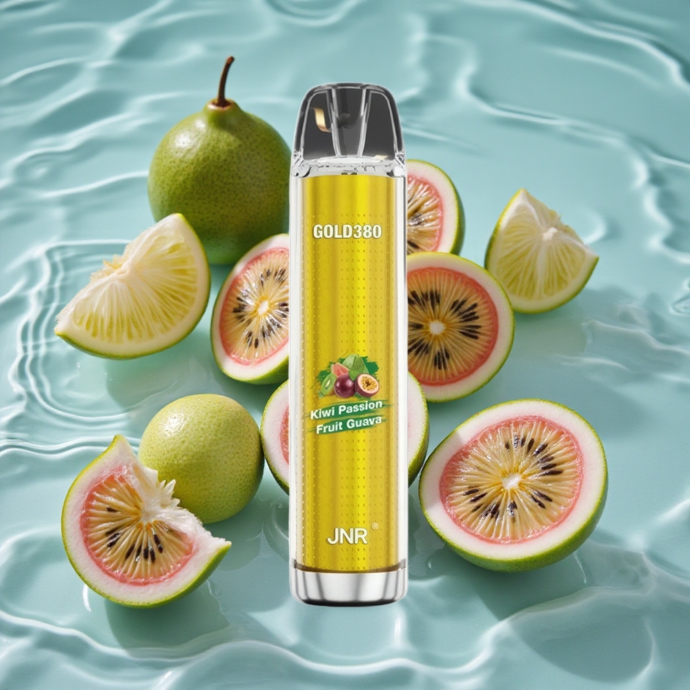 JNR Gold380 6000 Puffs Vienkartinis Vape Kiwi Mango Guava