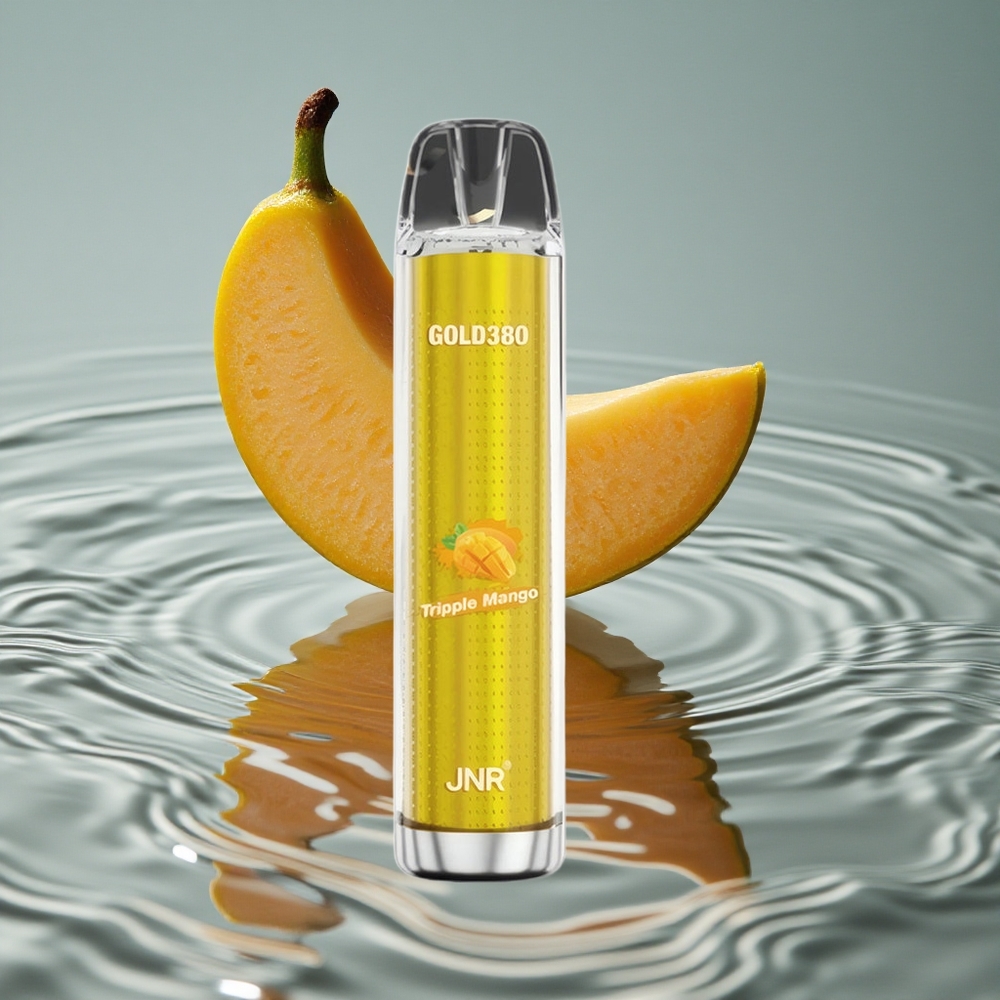 JNR Gold380 6000 Puffs Vienkartinis Vape Triplis Mango