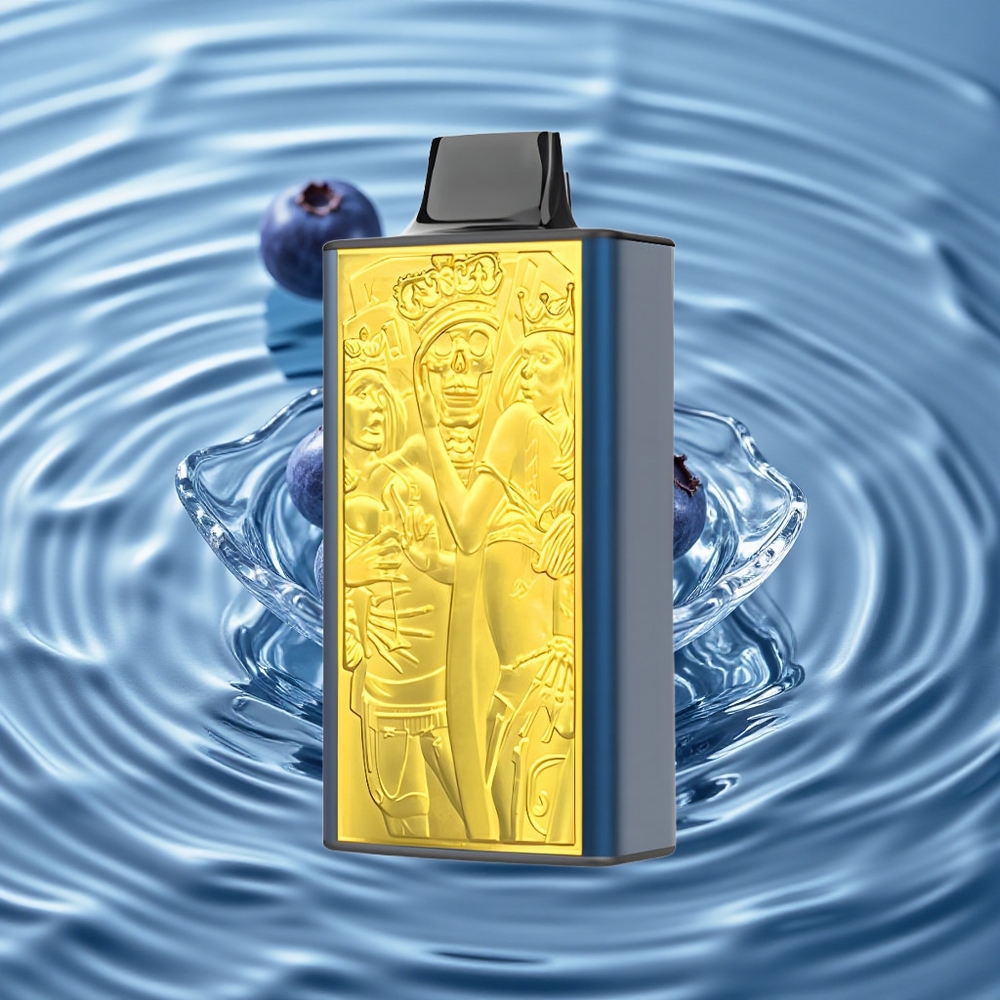 JNR Mega Box 25000 Puffs Vienkartinis Vape Mėlynųjų uogų ledas