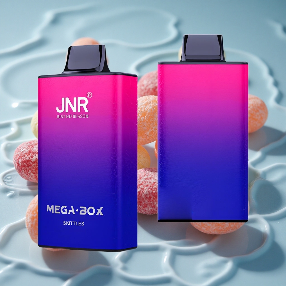 JNR Mega Box 25000 Puffs Vienkartinis Vape Skaičiai
