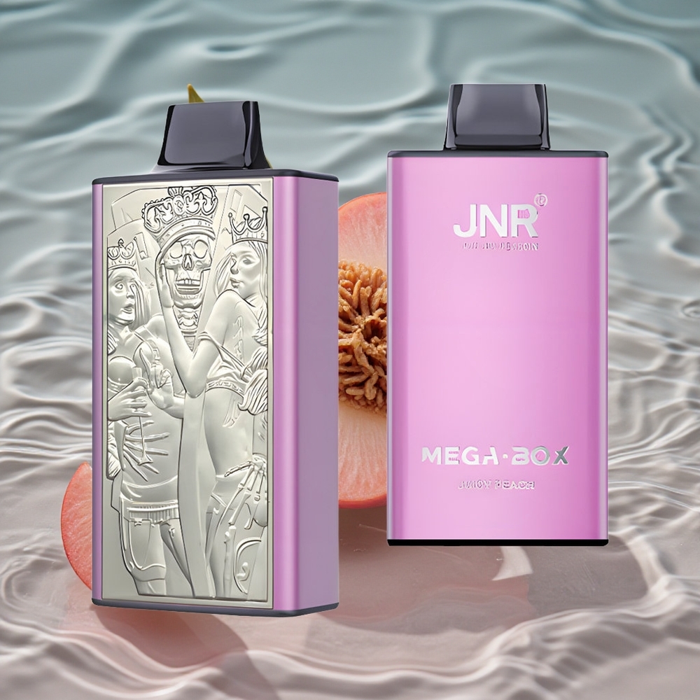 JNR Mega Box 25000 Puffs Vienkartinis Vape Sultingas Persikas