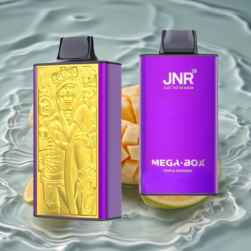 JNR Mega Box 25000 Puffs Vienkartinis Vape Trys Mango