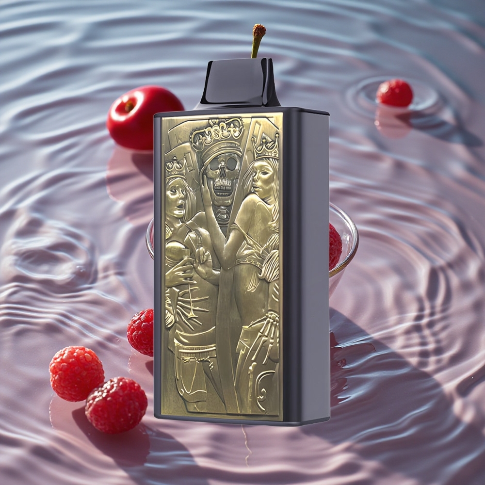 JNR Mega Box 30000 Puffs Vienkartinis Vape Vyšnia Uoga