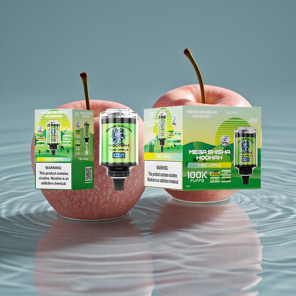 JNR Mega Shisha Hookah 100K Darbalaukio Suderinamumas 60ml