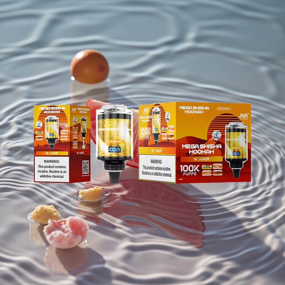 JNR Mega Shisha Hookah 100K Stalinis Darbalaukių Suderinamumas Mi Amor