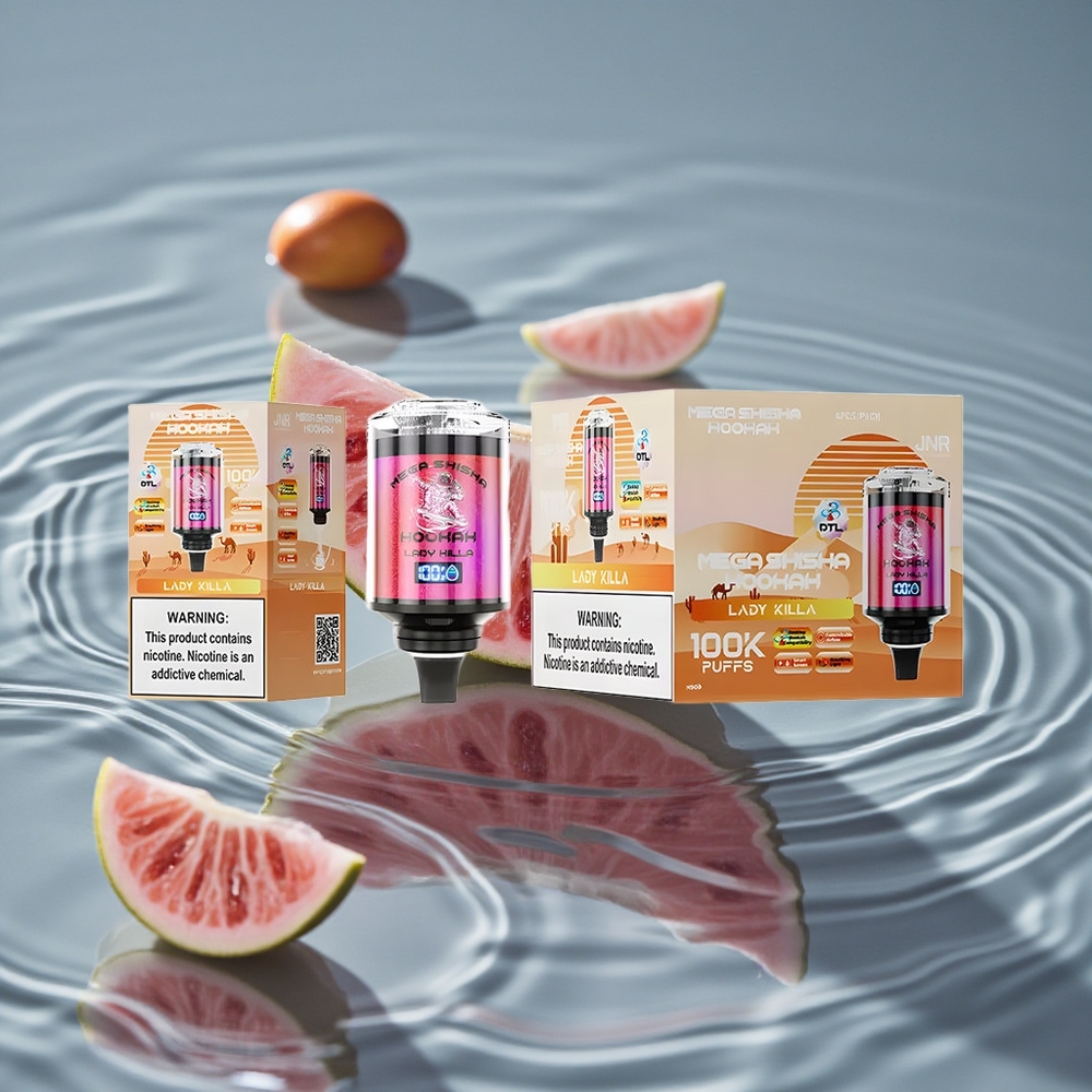 JNR Mega Shisha Hookah 100K Stalinis Suderinamumas Lady Killa