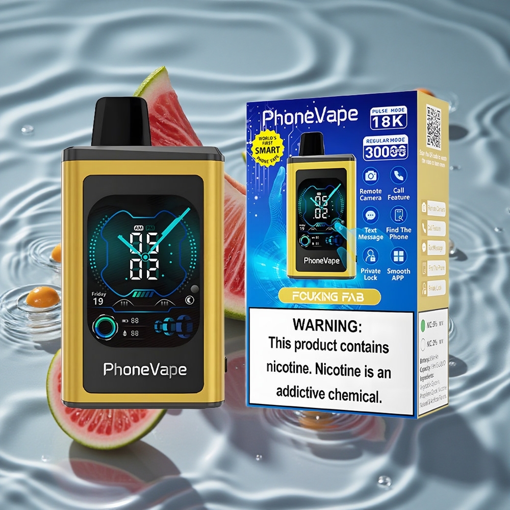 JNR PhoneVape 30000 Puffs Dispozicinis Vaporizatorius su 850mAh Type-C Įkrovimo Baterija