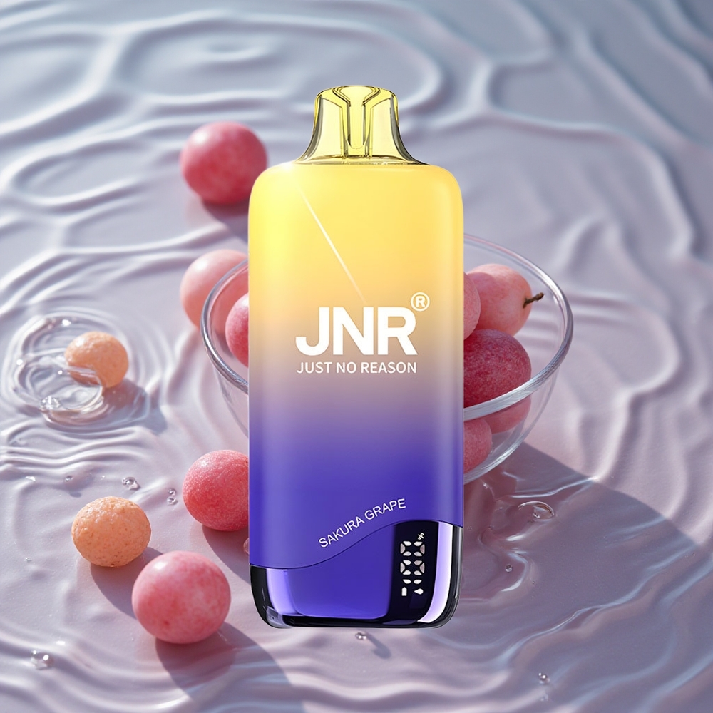 JNR Rainbow 10500 Puffs Vienkartinis Vape Sakura Vynuogė