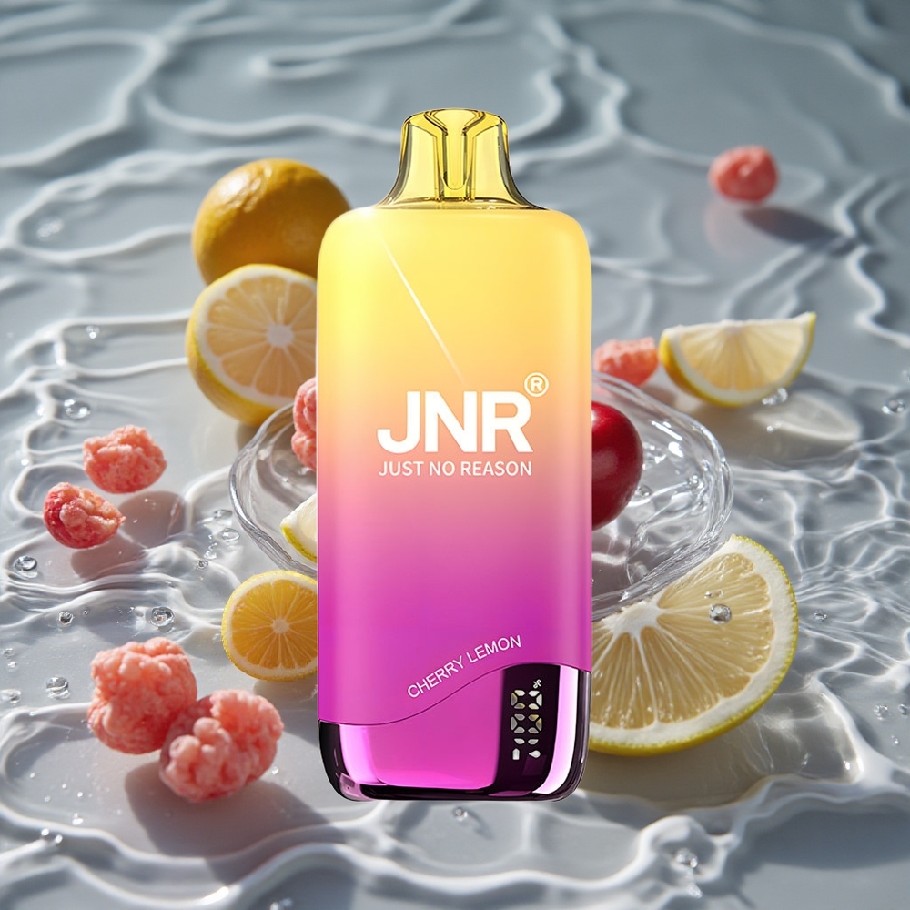 JNR Rainbow 10500 Puffs Vienkartinis Vape Vyšnių Citrina