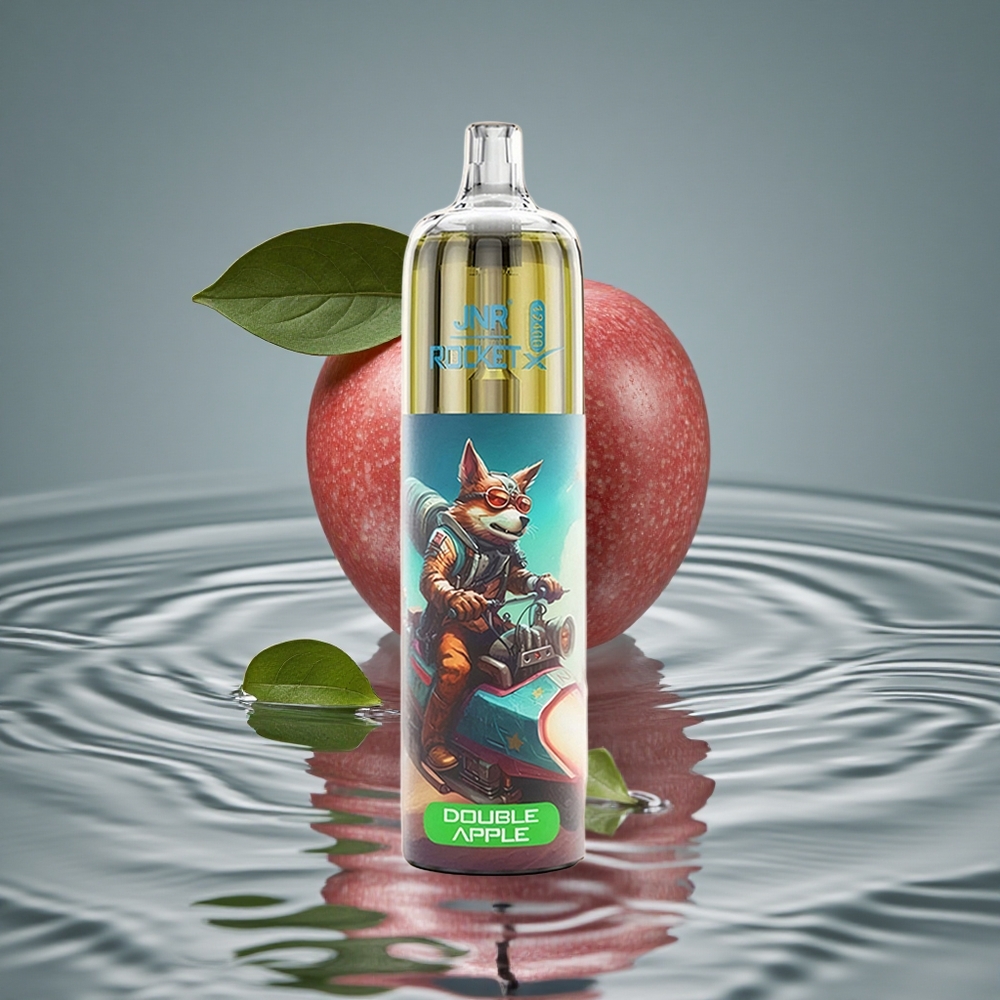 JNR Rocket-X 12400 Puffs Vienkartinis Vape Dviguba Obuolio