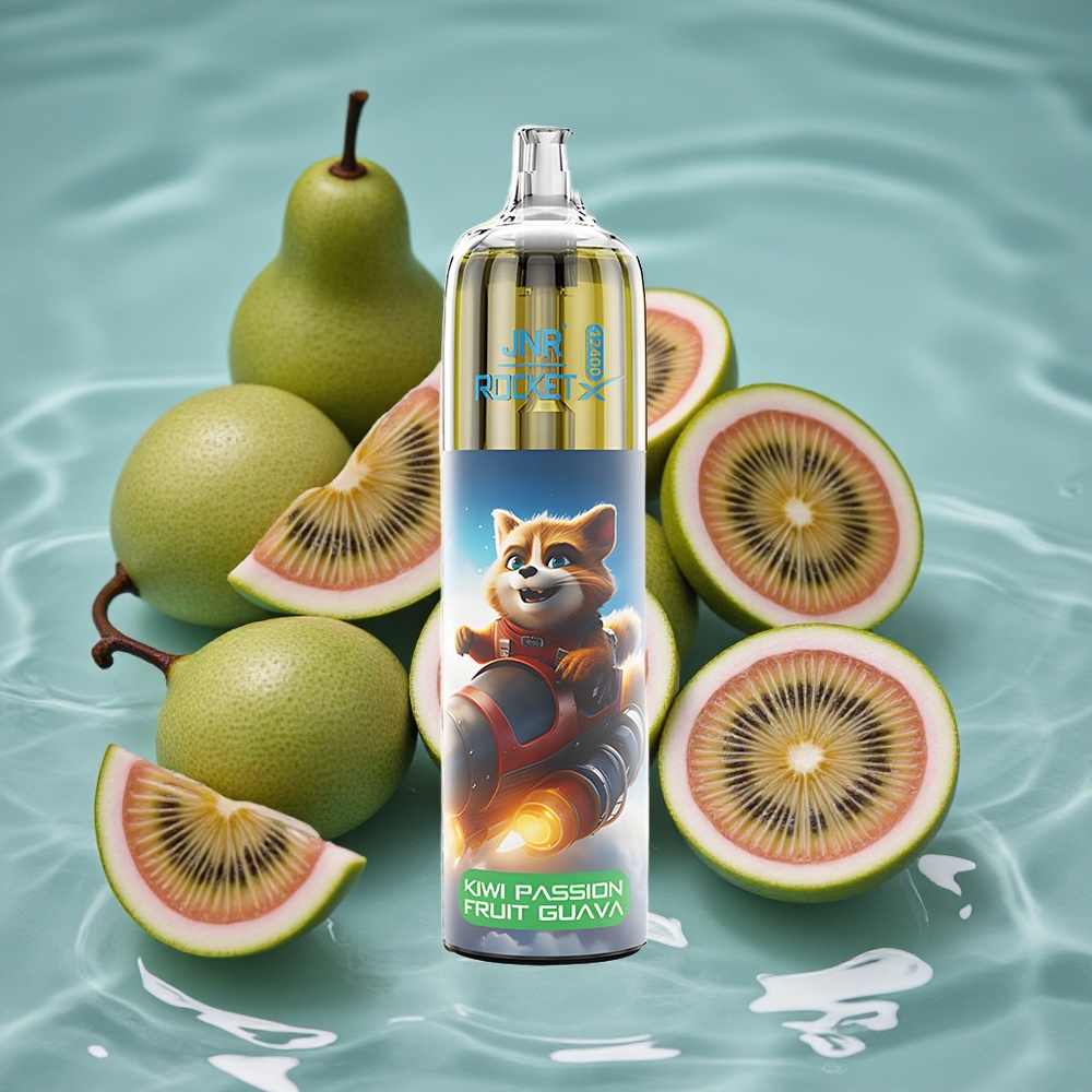 JNR Rocket-X 12400 Puffs Vienkartinis Vape Kiwi Aistra Guava