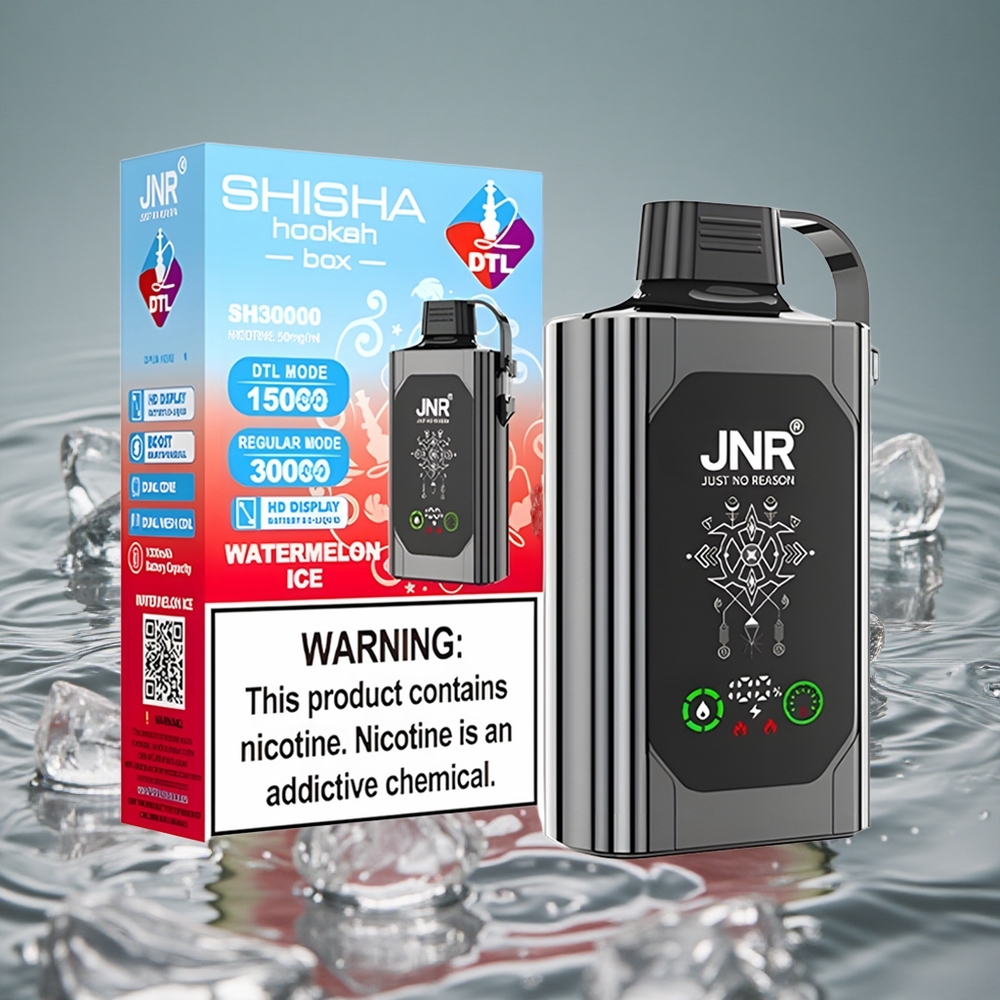 JNR Shisha Hookah Box 20500 Puffs Vandyninis Ledas