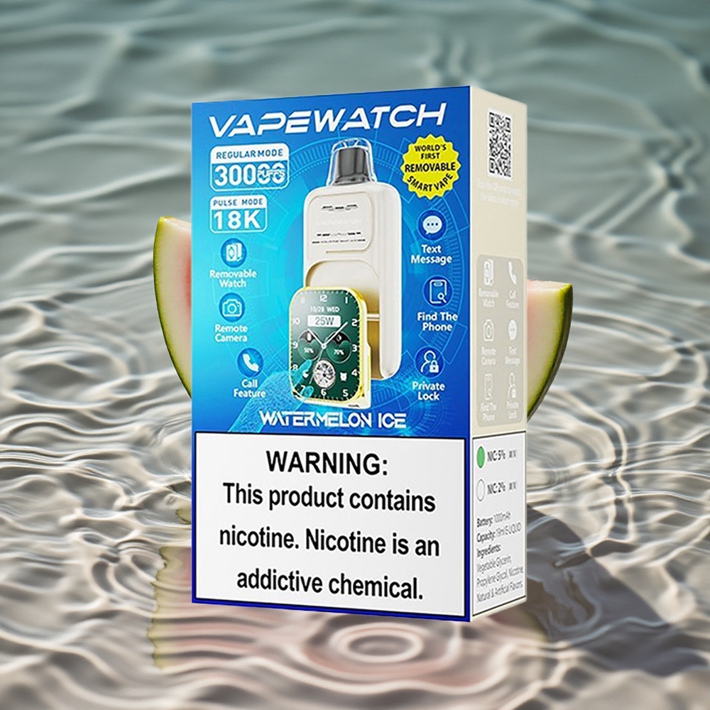 JNR VapeWatch 30000 Puffs Vienkartinis Vape Arbūzo Ledas