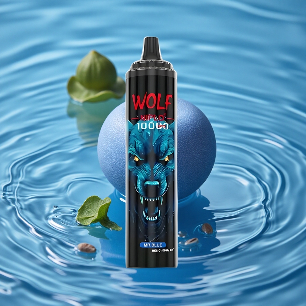 JNR Wolf Niplo 10000 Puffs Vienkartinis Vape Mėlyna