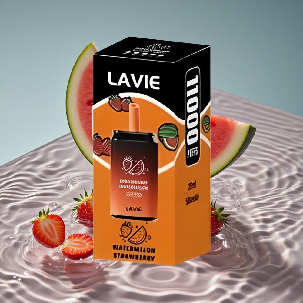 LAVIE Aurora 11000 Puffs Vienkartinis Vape Braškė Arbūzas