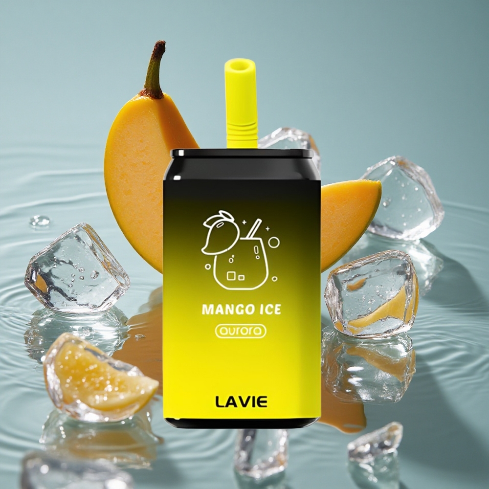 LAVIE Aurora 11000 Puffs Vienkartinis Vape Mango Ledas
