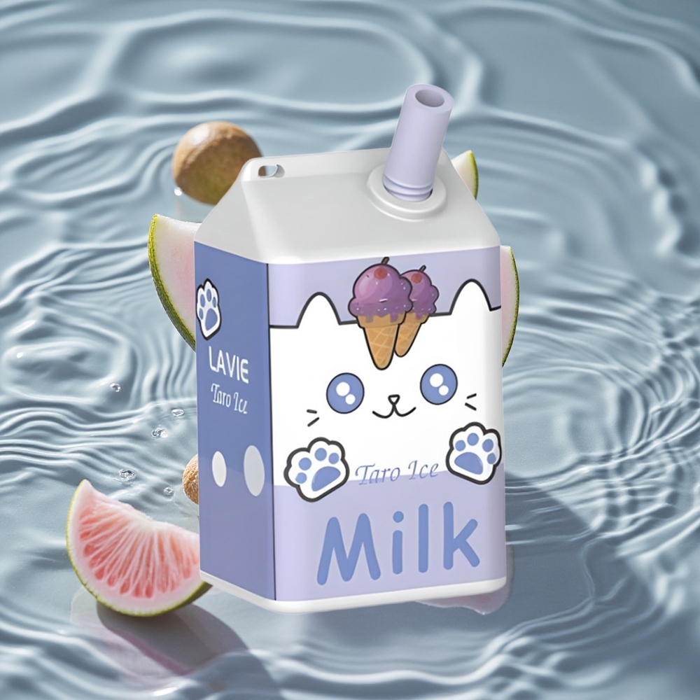 LAVIE Pienas 7000 Puffs Nešiojamasis Vaporizatorius Taro Ledas