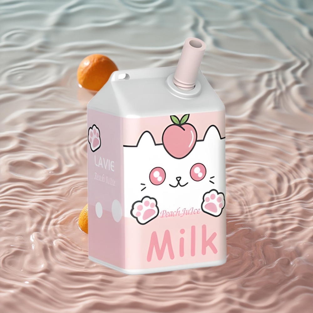 LAVIE Pienas 7000 Puffs Persikų Sultys Vienkartinis Vape