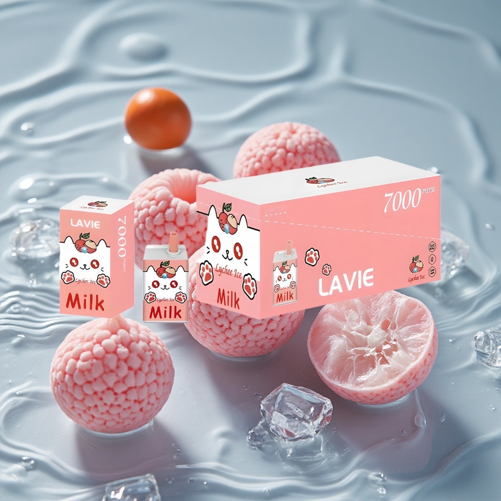 LAVIE Pienas 7000 Puffs Vienkartinis Vape Liečio Ledas