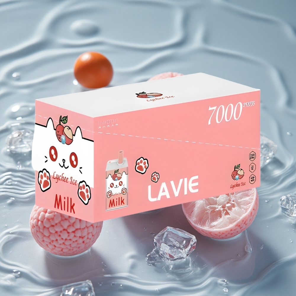 LAVIE Pienas 7000 Puffs Vienkartinis Vape Liečio Ledas