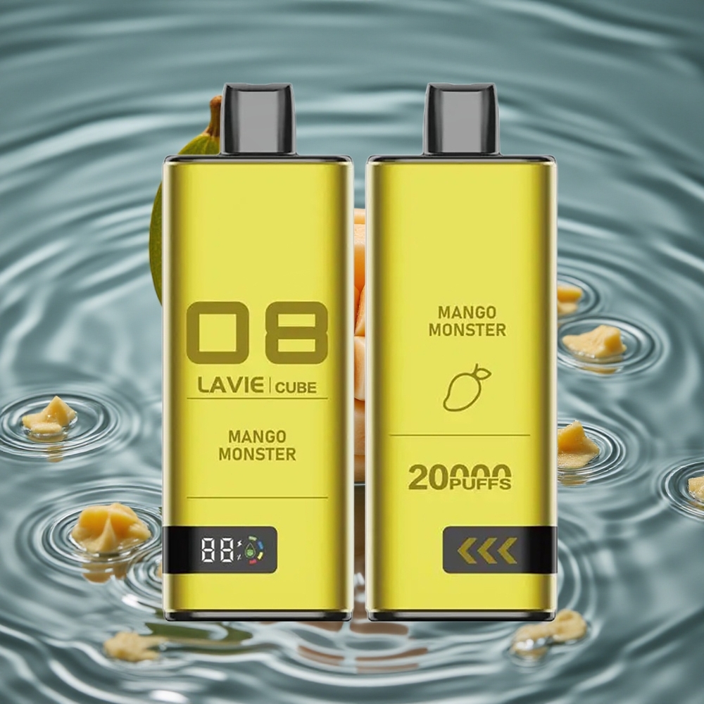 Lavie Cube 20000 Puffs Vienkartinis Vape Mango Pabaisa
