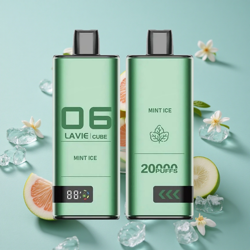 Lavie Cube 20000 Puffs Vienkartinis Vape Mėtų Ledas