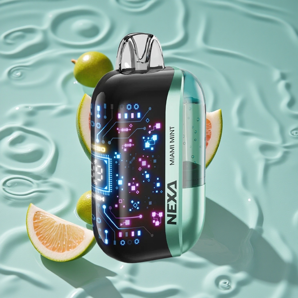 NEXA Ultra 50K Miami Mėta Vienkartinis Vape su 20ml Talpos