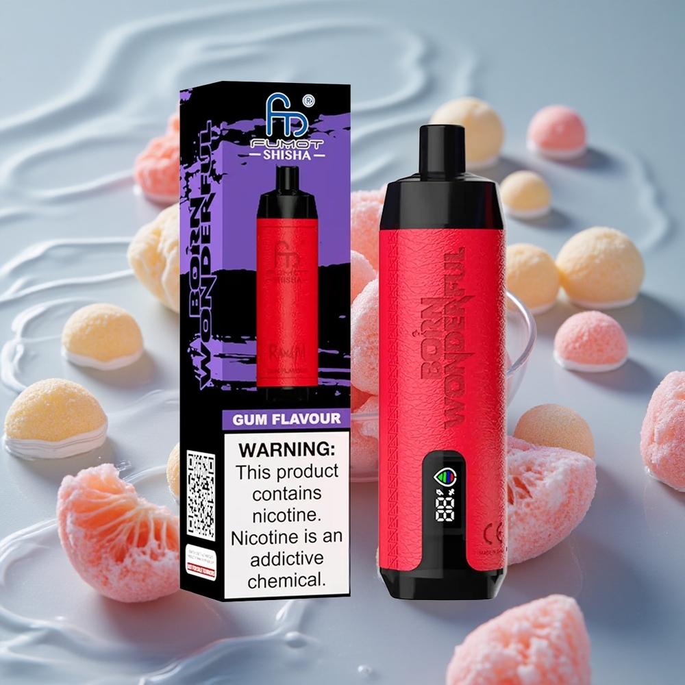 RandM Fumot Shisha 10000 Puffs Vienkartinis Vape Gum Skonis