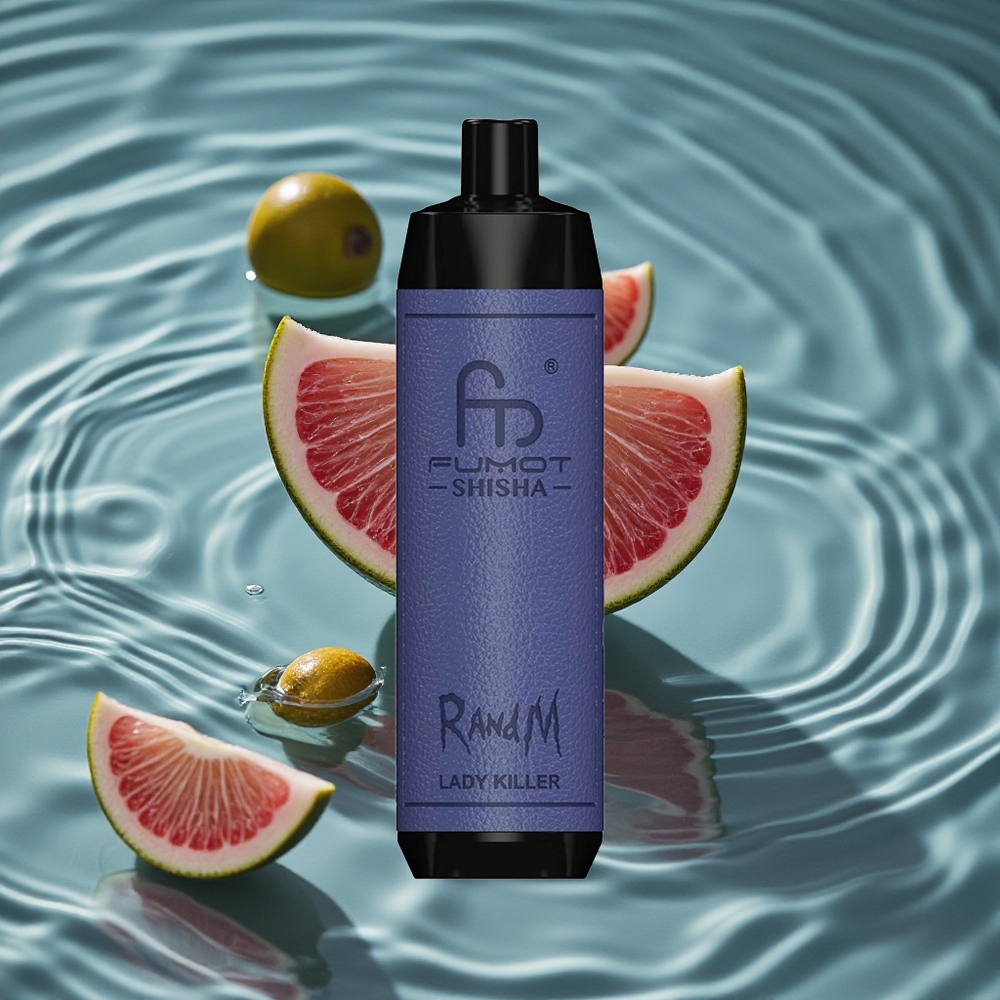 RandM Fumot Shisha 10000 Puffs Vienkartinis Vape Lady Killer