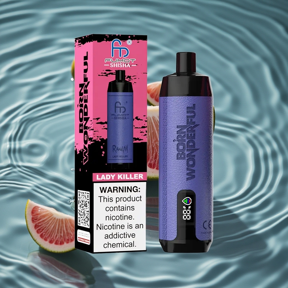 RandM Fumot Shisha 10000 Puffs Vienkartinis Vape Lady Killer