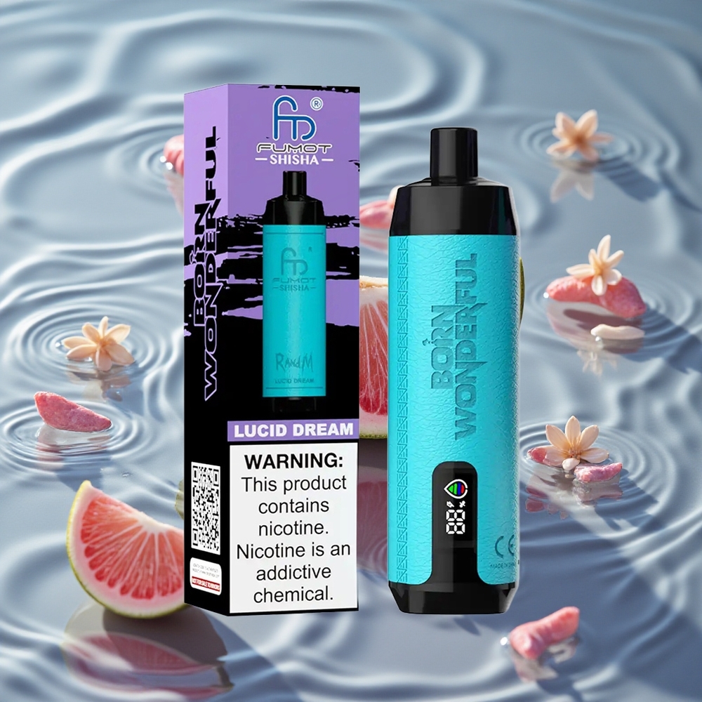 RandM Fumot Shisha 10000 Puffs Vienkartinis Vape Lucid Sapnas