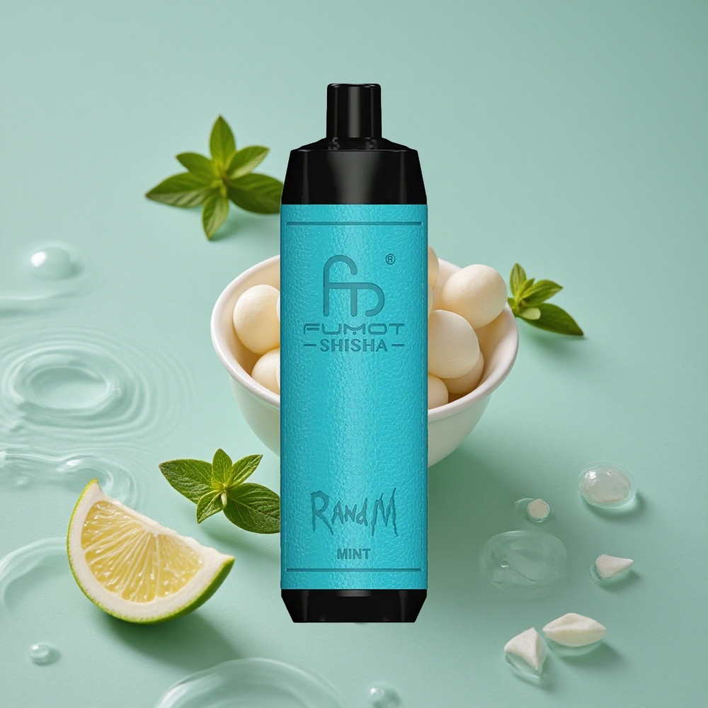 RandM Fumot Shisha 10000 Puffs Vienkartinis Vape Mėta