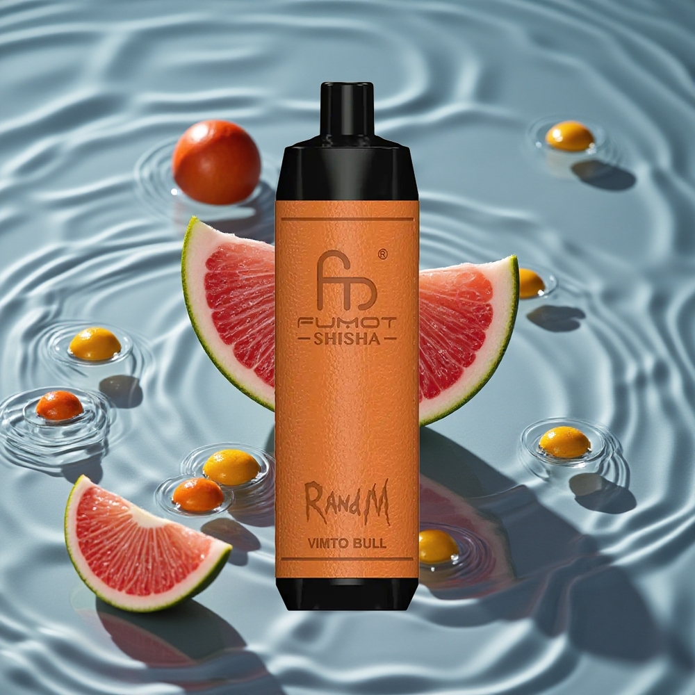 RandM Fumot Shisha 10000 Puffs Vienkartinis Vape Vimto Tauras