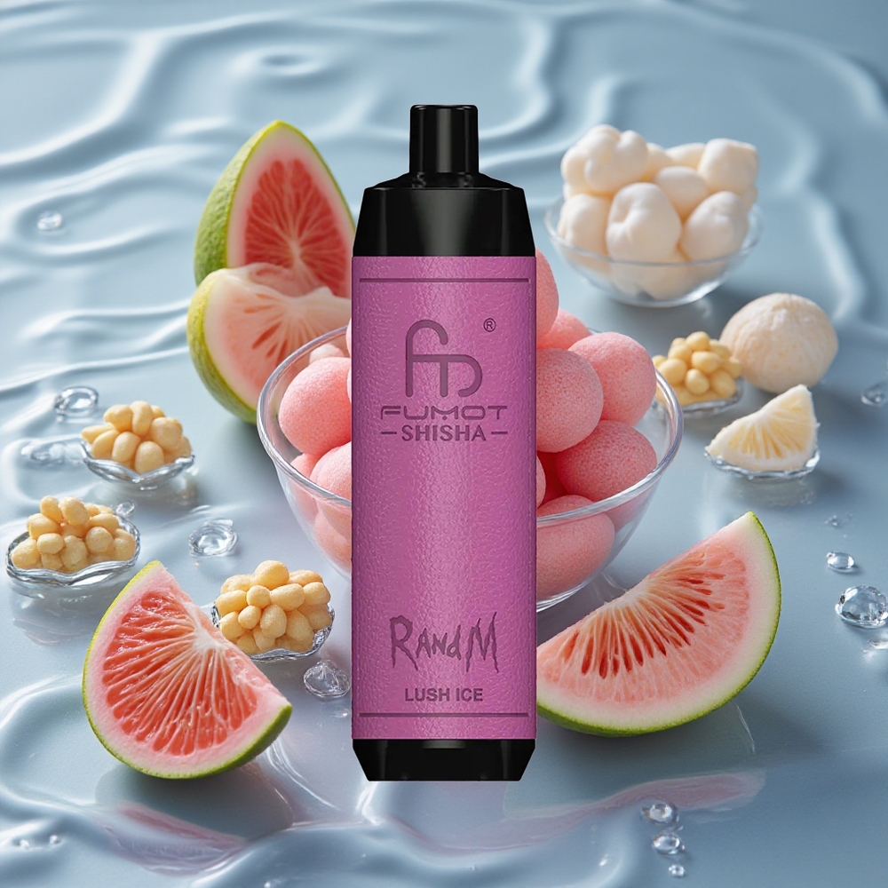 RandM Fumot Shisha 10000 Puffs Vienkartinis Vaporizatorius Ledo Sultys