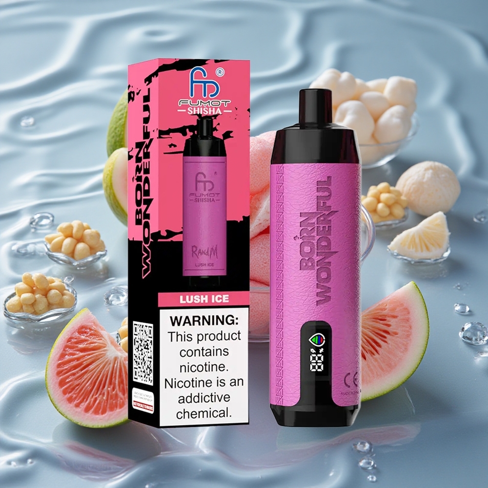 RandM Fumot Shisha 10000 Puffs Vienkartinis Vaporizatorius Ledo Sultys