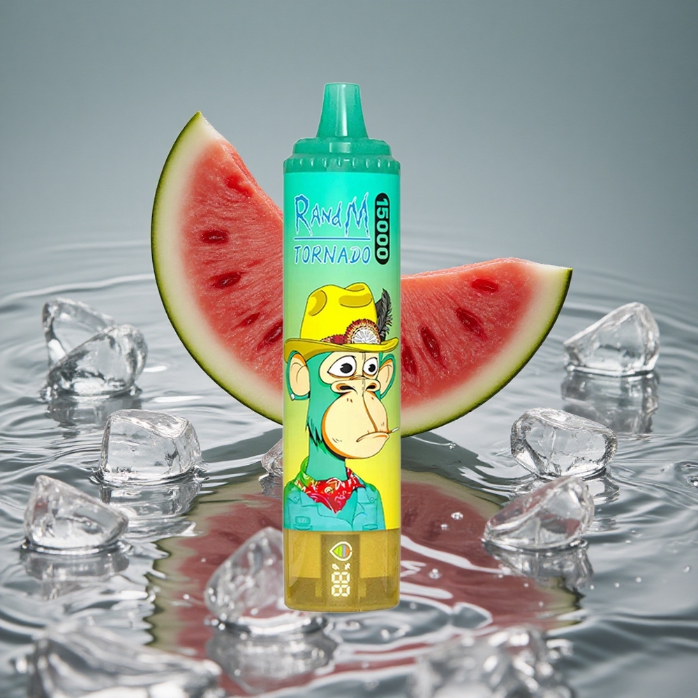 RandM Fumot Tornado 15000 Puffs 25ml Vaisių Ledas