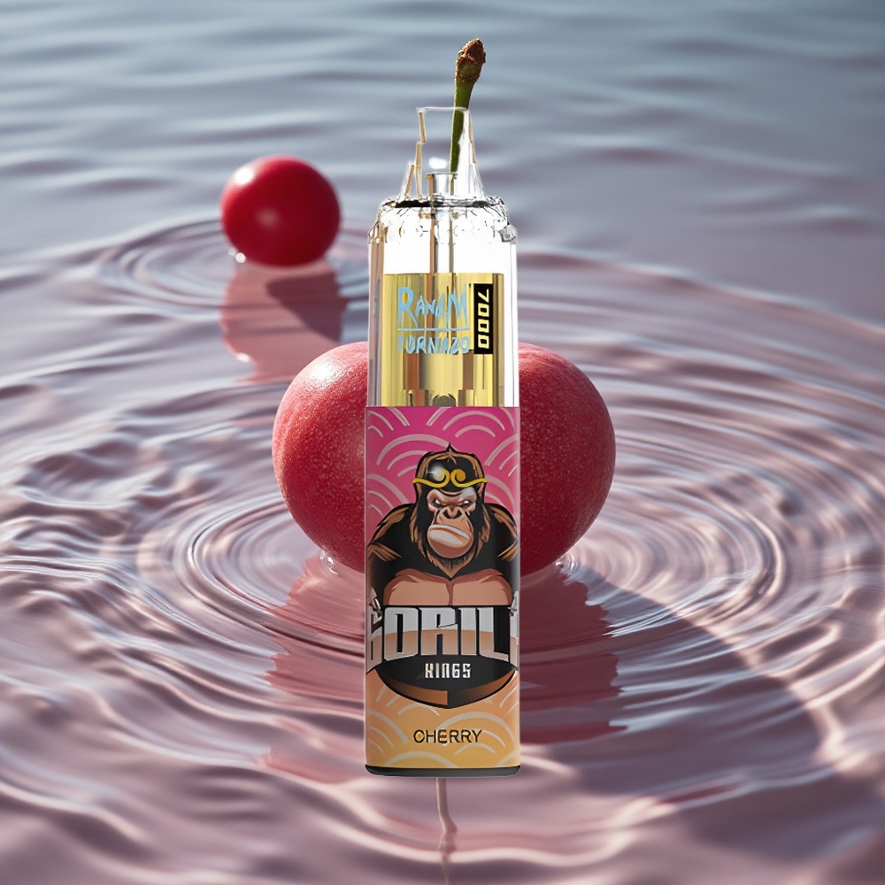 RandM Fumot Tornado 7000 Puffs Vienkartinis Vape Vyšnia