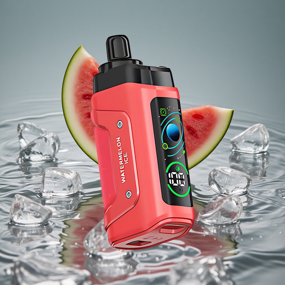 Razz Bar 45000 Puffs Vienkartinis Vape Arbūzas Ledas