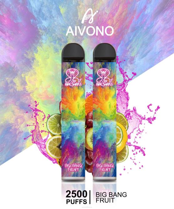Aivono AIM SNAKE 2500 didžiojo sprogimo vaisius - L68X322 Aivono Puffs