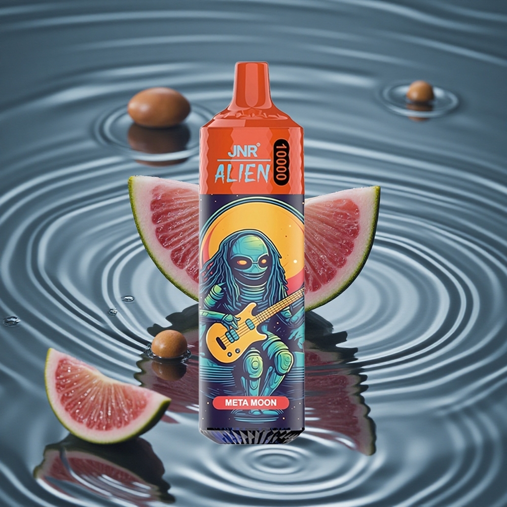 JNR Alien 10000 Puffs 20ml Skystis Meta Mėnulis Vienkartinis Vape