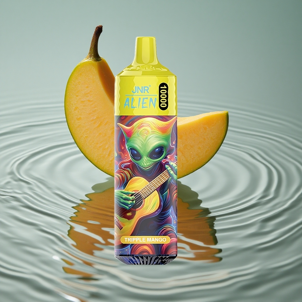 JNR Alien 10000 Puffs 850mAh Tripple Mango (Trys Mango) Vienkartinis Vape