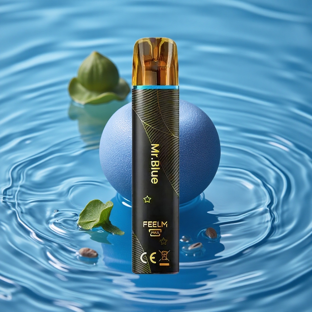 JNR Black&Golden 800 Puffs Vienkartinis Vape Mėlyna