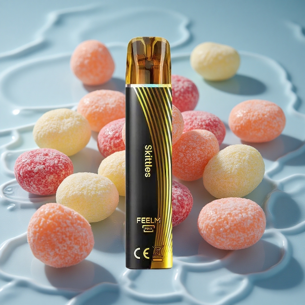 JNR Black&Golden 800 Puffs Vienkartinis Vape Skittles