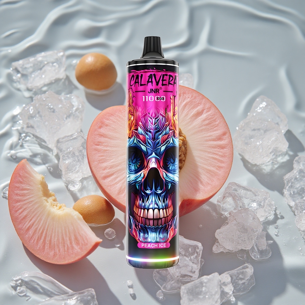 JNR Calavera 11000 Puffs Vienkartinis Vape Persikų Ledas