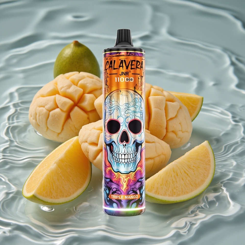 JNR Calavera 11000 Puffs Vienkartinis Vape Trigubas Mango