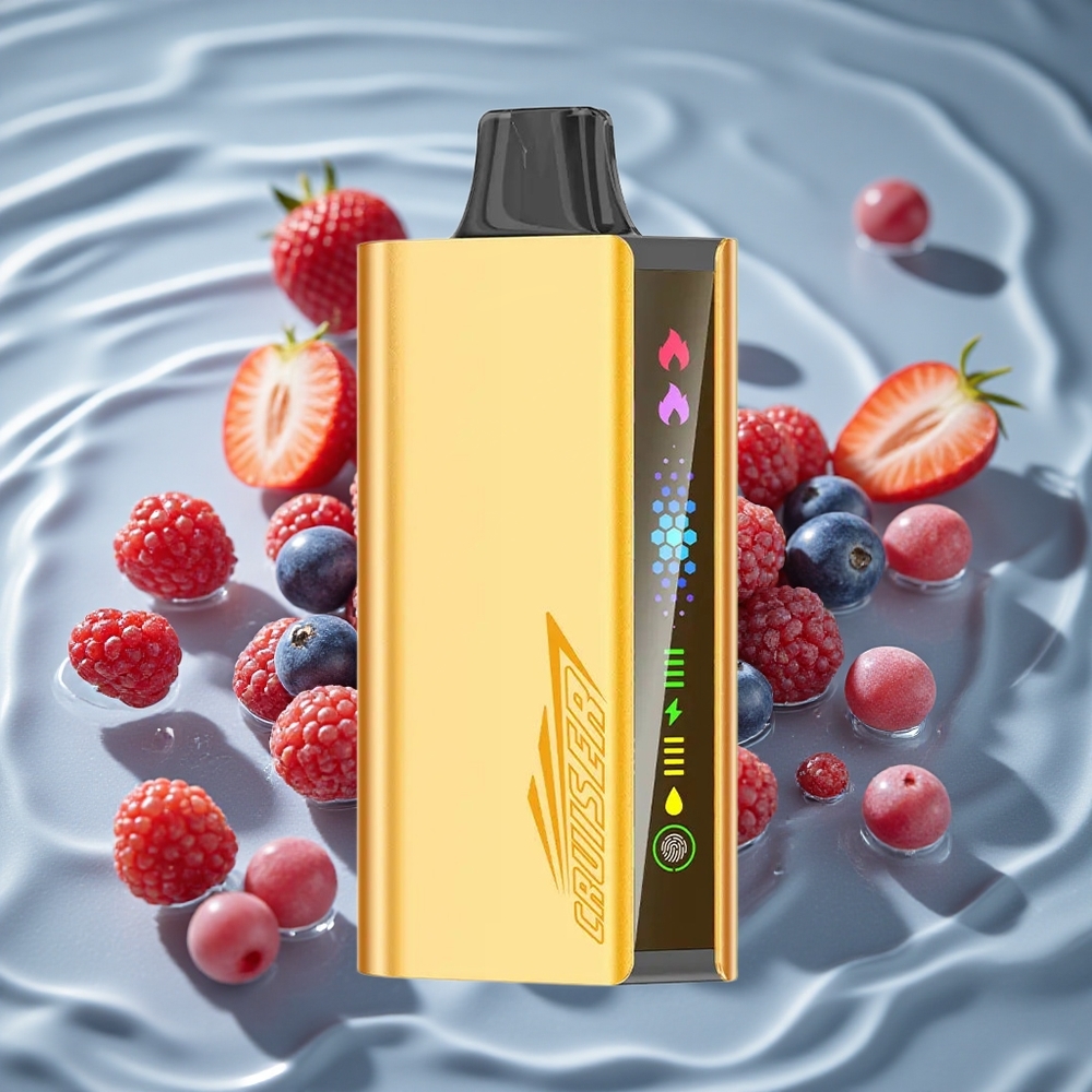 JNR Cruiser 12000 Puffs Neįkraunamas Vaporizatorius Su 3500 mAh Baterija Mixed Berry