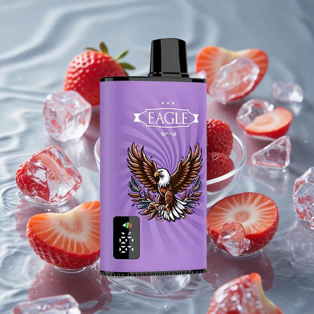 JNR EAGLE Smart 23000 Puffs Vienkartinis Vape Braškės Ledas