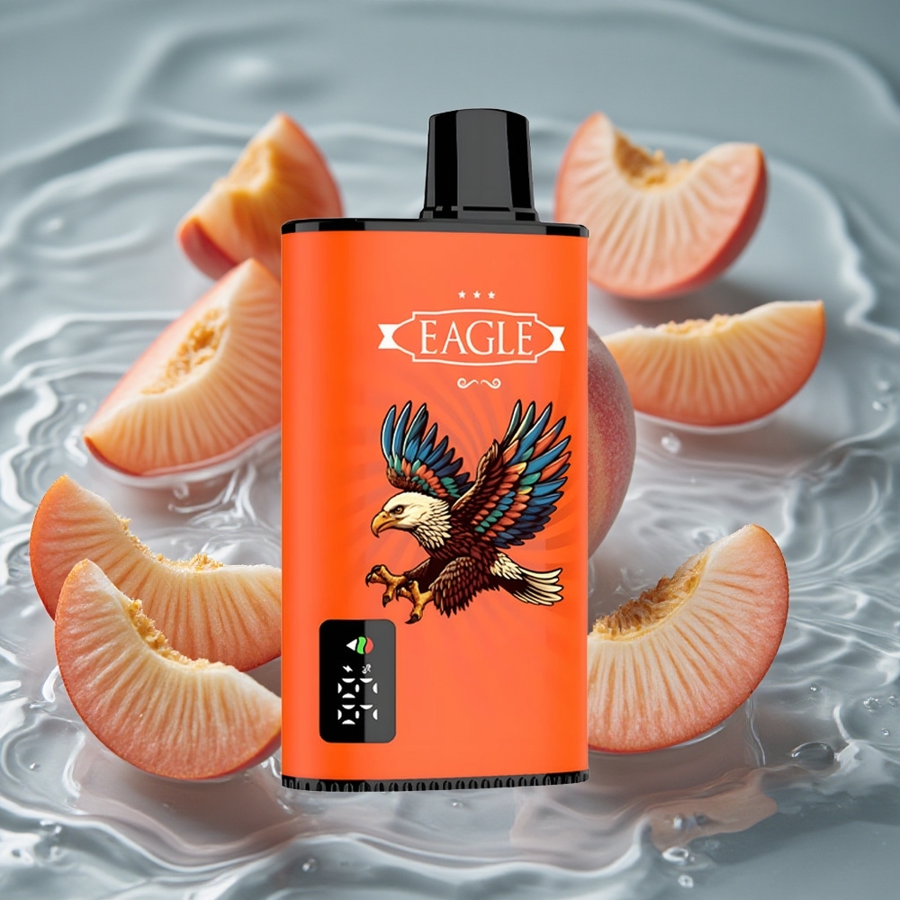 JNR EAGLE Smart 23000 Puffs Vienkartinis Vape Sultingos Persikos